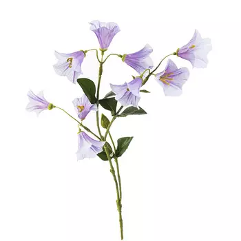 Искусственные цветы Silk-ka Колокольчик 77см, лавандовый