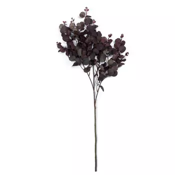 Искусственные цветы Silk-ka Ветка эвкалипта, 78см