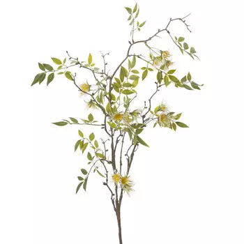 Искусственные цветы Silk-ka Ветка Клематиса 109см