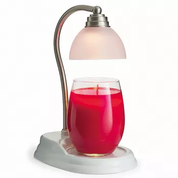 Электрическая лампа Candle Warmers Аврора, белый никель