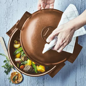 Кастрюля Emile Henry Delight 4л, терракот