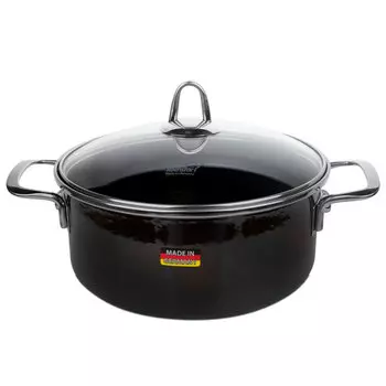 Кастрюля низкая Kochstar Metallica Solid 4,3л