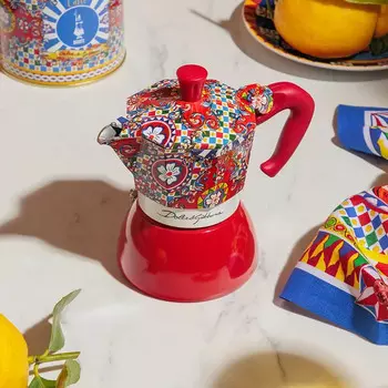 Кофеварка гейзерная Bialetti Dolce&Gabbana на 4 порции