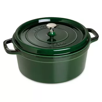 Кокот круглый Staub 5,85л зеленый базилик