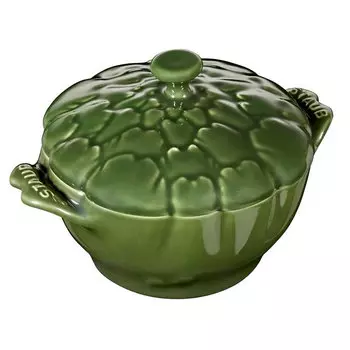 Кокот Staub Артишок 12,5см, темно-зеленый