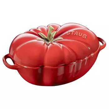 Кокот Staub Ceramic Помидор 19см, вишневый