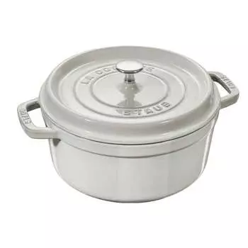 Кокот Staub La Cocotte 5,25л, белый трюфель