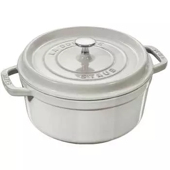 Кокот Staub La Cocotte 6,7л, белый трюфель