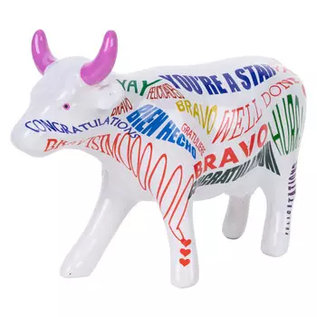 Коллекционная корова CowParade Russia Bravisimoo