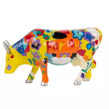 Коллекционная корова CowParade Russia Groovy Moo
