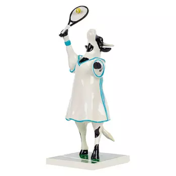 Коллекционная корова CowParade Russia Tennis Cow