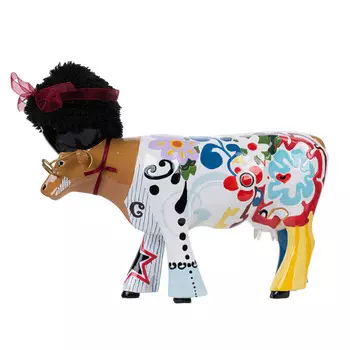 Коллекционная корова CowParade Russia Wooodstock