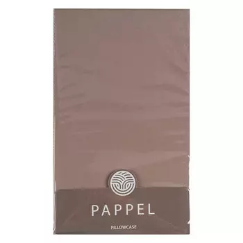 Комплект наволочек 50x70см Pappel 2шт, коричневый