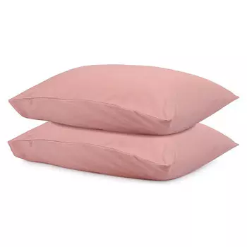 Комплект наволочек 50x70см Tkano Essential, цвет розовый