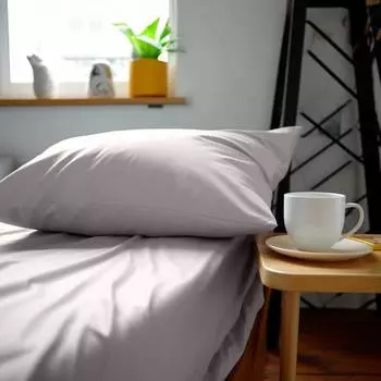 Комплект наволочек 70x70см Pappel 2шт, светло-серый