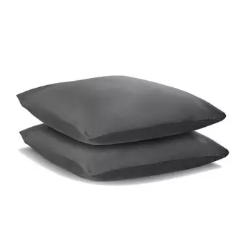 Комплект наволочек 70x70см Tkano Wild, цвет темно-серый