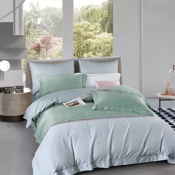 Комплект постельного белья 1,5-спальный Pappel, зеленый