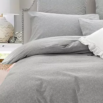 Комплект постельного белья 2-спальный Pappel, серый
