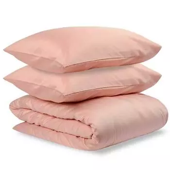 Комплект постельного белья 2-спальный Tkano Essential, пыльная роза