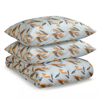 Комплект постельного белья 2-спальный Tkano Wild с принтом Birds of Nile