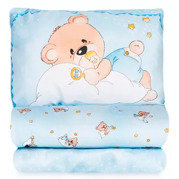 Комплект постельного белья детский Lameirinho Blue Bear