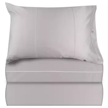 Комплект постельного белья евро Emanuela Galizzi Eg, жемчужный