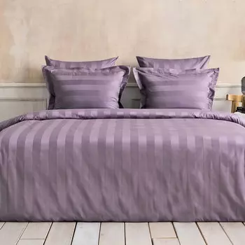 Комплект постельного белья евро La Prima Мако-сатин Urban Classiс виолет