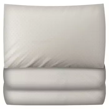 Комплект постельного белья евро Lameirinho Jacquard 5 предметов, белый