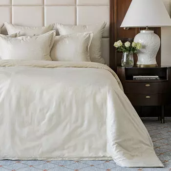 Комплект постельного белья евро Silin Adriana beige