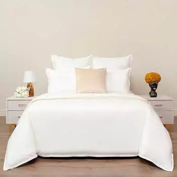 Комплект постельного белья евро Sofi de Marko Саммер, белый