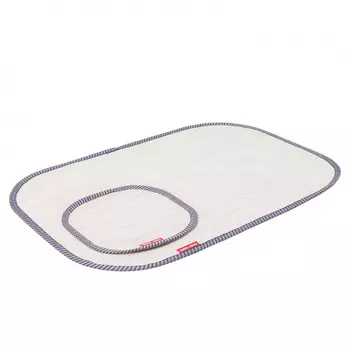 Комплект сервировочных салфеток Casy Home 2шт, цвет бежевый