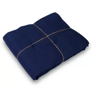 Комплект штор Linen Love 140x300см 2шт, синий (тесьма)