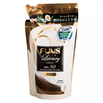 Кондиционер для белья Funs с ароматом белой мускусной розы, 520мл