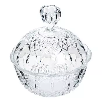 Конфетница с крышкой RCR Cristalleria Italiana Opera 18см