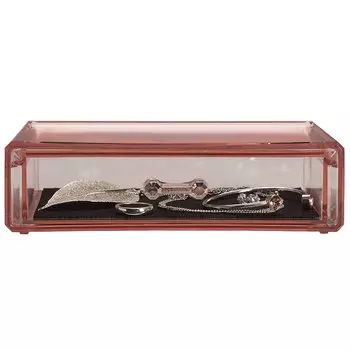 Контейнер для бижутерии See-Mann-Garn Rosalie, розовый