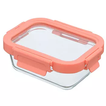 Контейнер для еды Smart Solutions 370мл, розовый