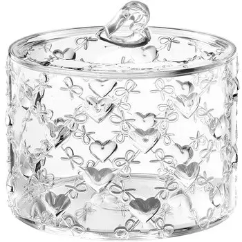 Контейнер с крышкой Love большой прозрачный