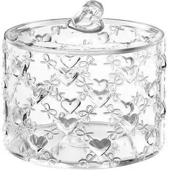 Контейнер с крышкой Love малый прозрачный