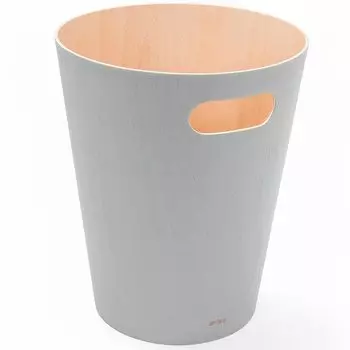 Корзина для мусора Umbra Woodrow, цвет светло-серый