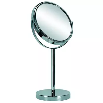 Косметическое зеркало Kleine Wolke Base Mirror Silber, 17х12x33 см