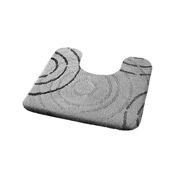 Коврик для туалета 50x50см Kleine Wolke Splash, серый