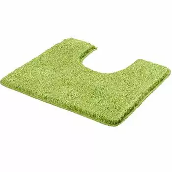 Коврик для туалета 50x55см Kleine Wolke Seattle, зеленый