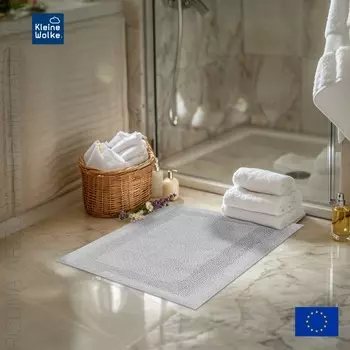 Коврик для ванной 55x65см Kleine Wolke Arizona, серебряный