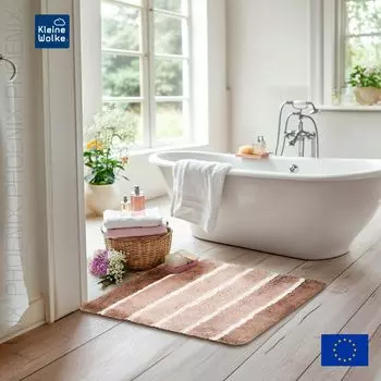 Коврик для ванной 60x60см Kleine Wolke Phoenix, бежевый