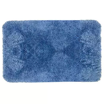 Коврик для ванной 60x90см Spirella Highland, голубой