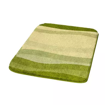 Коврик для ванной 65x115см Kleine Wolke Miami, зеленый