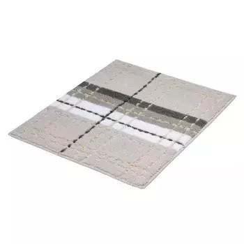 Коврик для ванной комнаты Kleine Wolke Kara 50x60см, цвет светло-серый