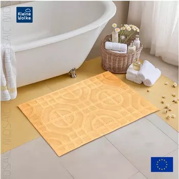 Коврик для ванной комнаты Kleine Wolke Mosaic Yellow 60x90см