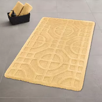 Коврик для ванной комнаты Kleine Wolke Mosaic Yellow