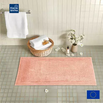 Коврик для ванной комнаты Kleine Wolke Net Papaya